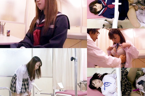 産婦人科検診で何も知らない女子学生達が悪徳医者からやられた...