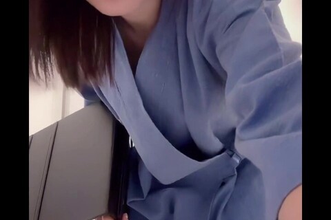 ☆超絶美人神回！！胸ちら風　ライブ配信　地区チラ　TKB 128