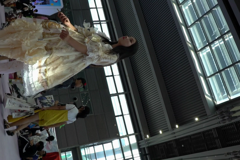 高画質 アジア圏のコスプレ逆さ48