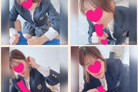 【ガチ素人】制服のままお口でご奉仕（mp4）