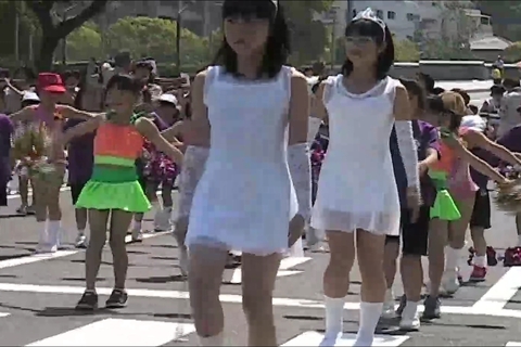 バトンチア少女ハッスル映像集  01