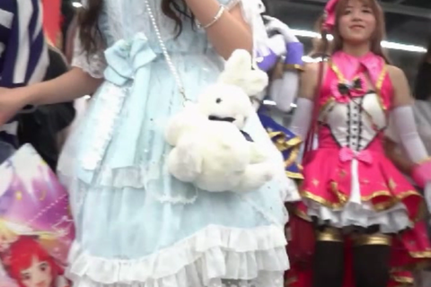 高画質 アジア圏のコスプレ逆さ74