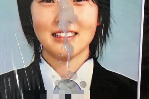 0348,(リクエスト)素人娘にぶっかけ