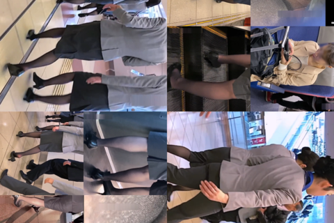 【貴重】【がっつり版】CAさんnoパンスト　下から覗こう　...