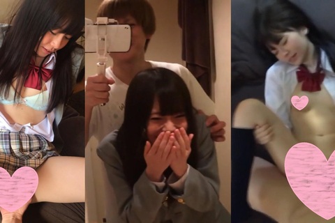 お盛んなJKカップル、ホテルにて生々しい撮影記録。
