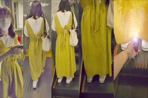 逆さの決定的瞬間！癒し系アナウンサー風