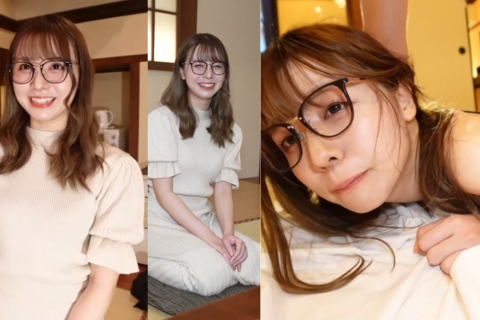 メガネ美女をおもちゃにしてイタズラ、生ハメしてみた。