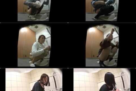 女子トイレ和式６名