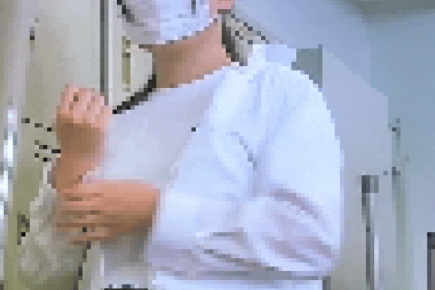 爆乳少女の体育着姿3