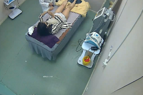 中国脱毛サロンの防犯カメラ１