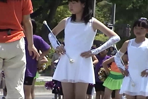 バトンチア少女ハッスル映像集 03