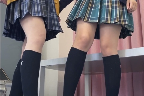 2回目撮影❣️可愛い清楚系専門学生とビビりのお友達のダブル...