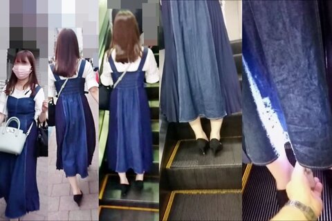 逆さの決定的瞬間！ガードル着用していたそこそこ美形な女性たち