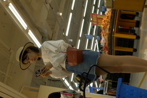 高画質 アジア圏のコスプレ逆さ83