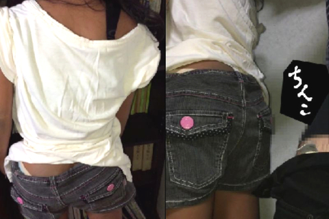 【ぶっかけ】夏休みの図書室でぶっかけ