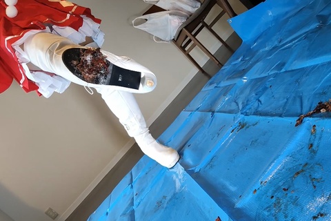 シン魔女っ娘みくちゃんの白ブーツでザリガニ駆除VOL４縦編最終章