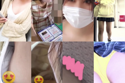 乳首までイケた！３名＆制服パンチラ１名