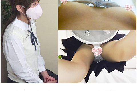 【学校検診】坂道系現る！ルックス最高レベルの制服のナカ・・...