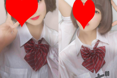 【ブラ透かし】制服 私服女子　ブラ透け加工画像 vol.07