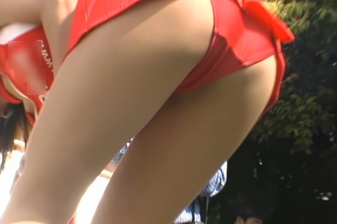 【HD版ヒラヒラスカートと太もものエロさたまらん】S級キャ...