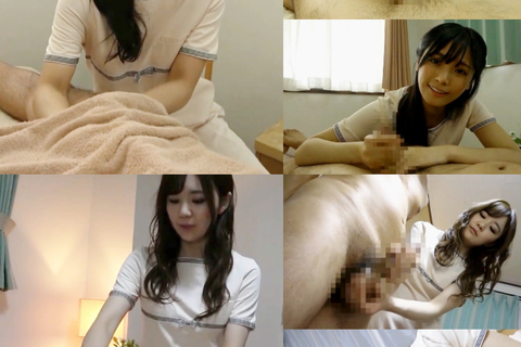 エステティシャンのお姉さんによる睾丸オイルマッサージで男性...