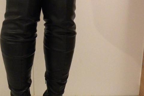 ニーハイブーツを履いてマヨネーズあそび　＃フードクラッシュ...