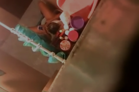 リアルガチオナニー　スパイ48　トイレオナニー