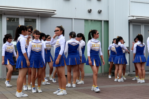 チアリーダー　脚フェチが撮影すると、、、 その1