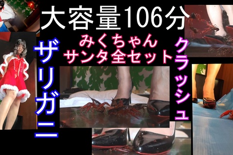 大容量１０６分、みくちゃんサンタ全セット！