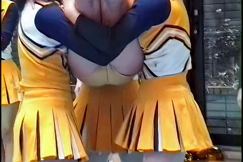 お宝発見懐かチア＃4：黄色懐かチア！透けて懐かチア！