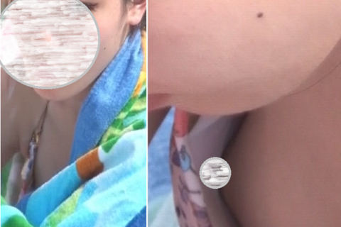 こっこれは！！色白な子ってやっぱりピンク色なんやな