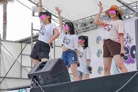 ビーチの歌姫たち＃012：【4K動画】Tシャツから覗く素肌...