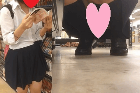 しゃがんでるところを撮っちゃった Vol.10