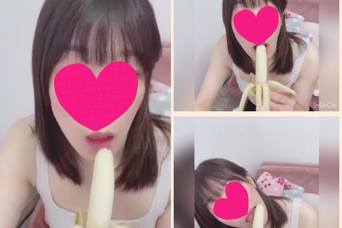 【フェラチオ／自撮り】激エロ表情でしっかり吸引！疑似フェラ...