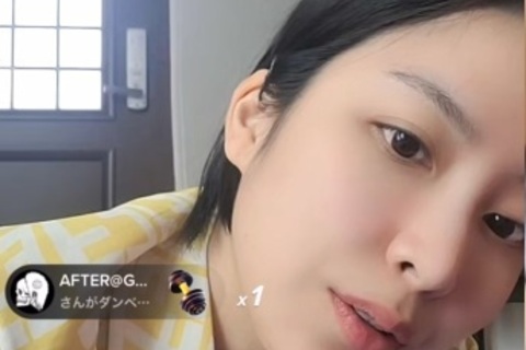 神回！！胸ちら風　ライブ配信　乳首チラ　TKB 62