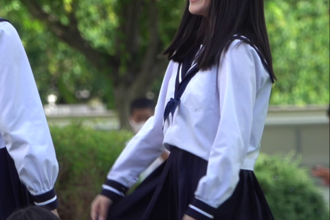 天使ちゃん最高の瞬間をロックオン
