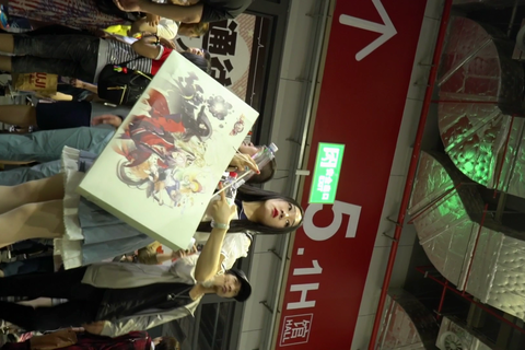 高画質 アジア圏のコスプレ逆さ27