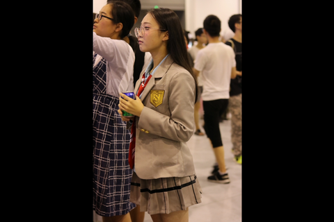 高画質 アジア圏のコスプレ逆さ32