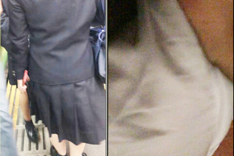 【電車***】【リアル志向】触られても無抵抗、友達に言い出...