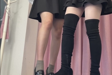 2回目撮影❣️可愛い清楚系専門学生とお友達のダブルクラッシ...