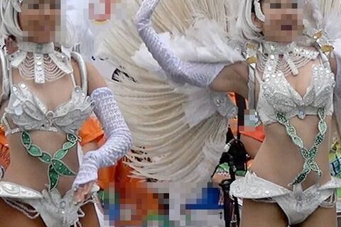 2023販売！４Ｋ高画質！ダンス！大きさが凄い！激しく揺れるサンバが踊る！a19