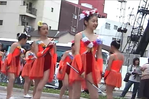 バトンチア少女ハッスル映像集 05