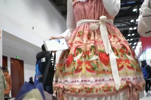 高画質 アジア圏のコスプレ逆さ23