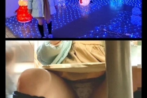 【JS5】11さい少女の面倒をみながらスカートの中を隠し撮...